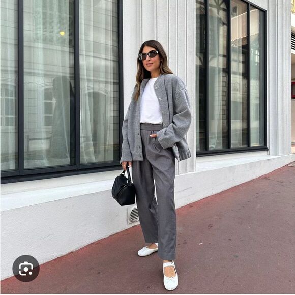 Wat the Brand | Ultimate Bomber Jacket Grey - Picture 1 of 8